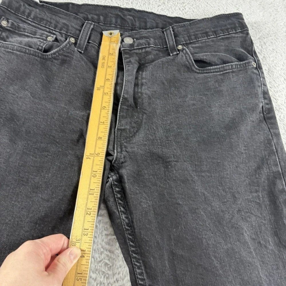 Levi 511 Jeans Black Mens 36x30 (32x28) Taper‎ Rocker Grunge Emo Metal